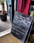 Call Me Katie - Where to Eat in Paris - Hotel du Nord - chalkboard menu